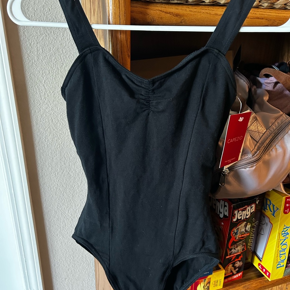 Capezio Princess Neckline Wide Strap Leotard